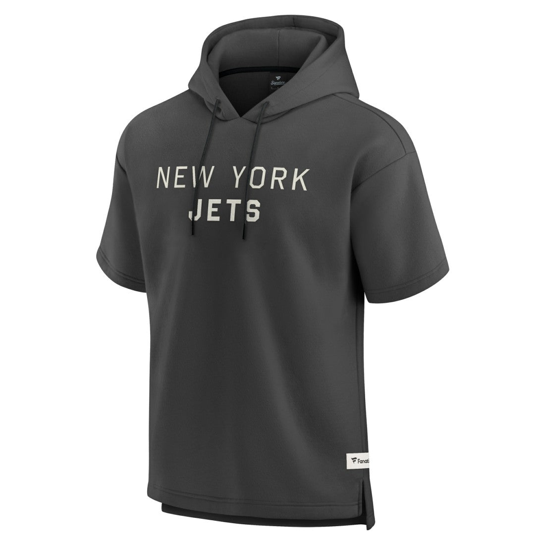 New York Jets Elements Future Ground Lettering Short Sleeve Pullover Hoodie | NFL Outlet