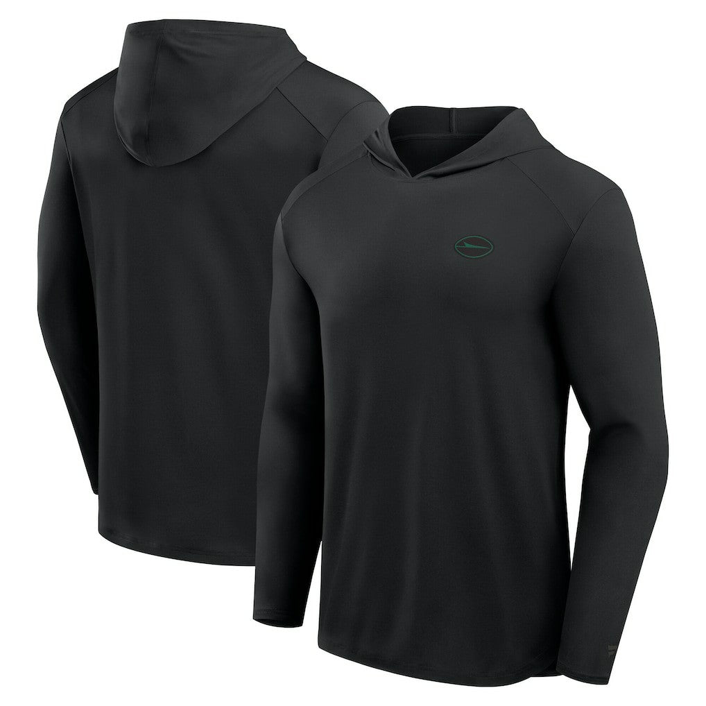 New York Jets Front Office Power Mono Long Sleeve Hoodie T-Shirt | NFL US