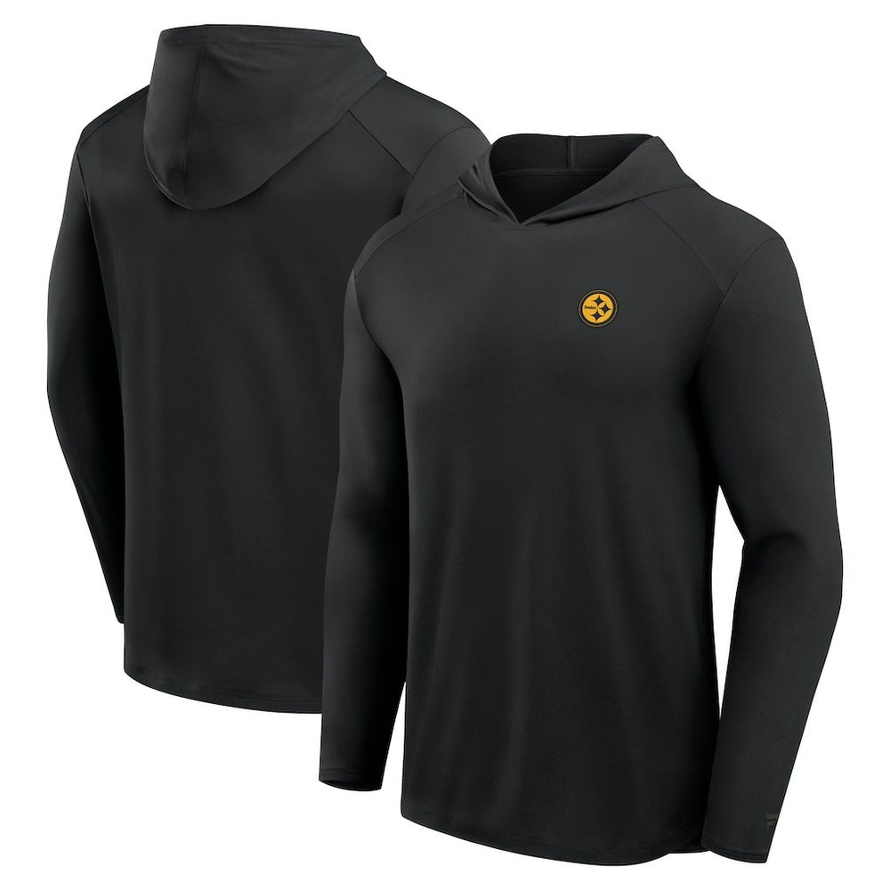 Pittsburgh Steelers Front Office Power Mono Long Sleeve Hoodie T-Shirt | NFL Hot