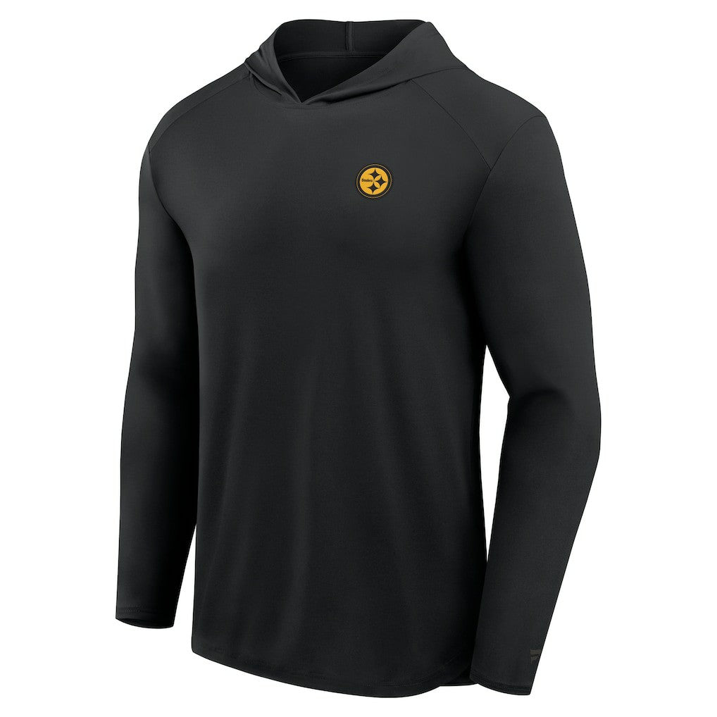 Pittsburgh Steelers Front Office Power Mono Long Sleeve Hoodie T-Shirt | NFL Hot
