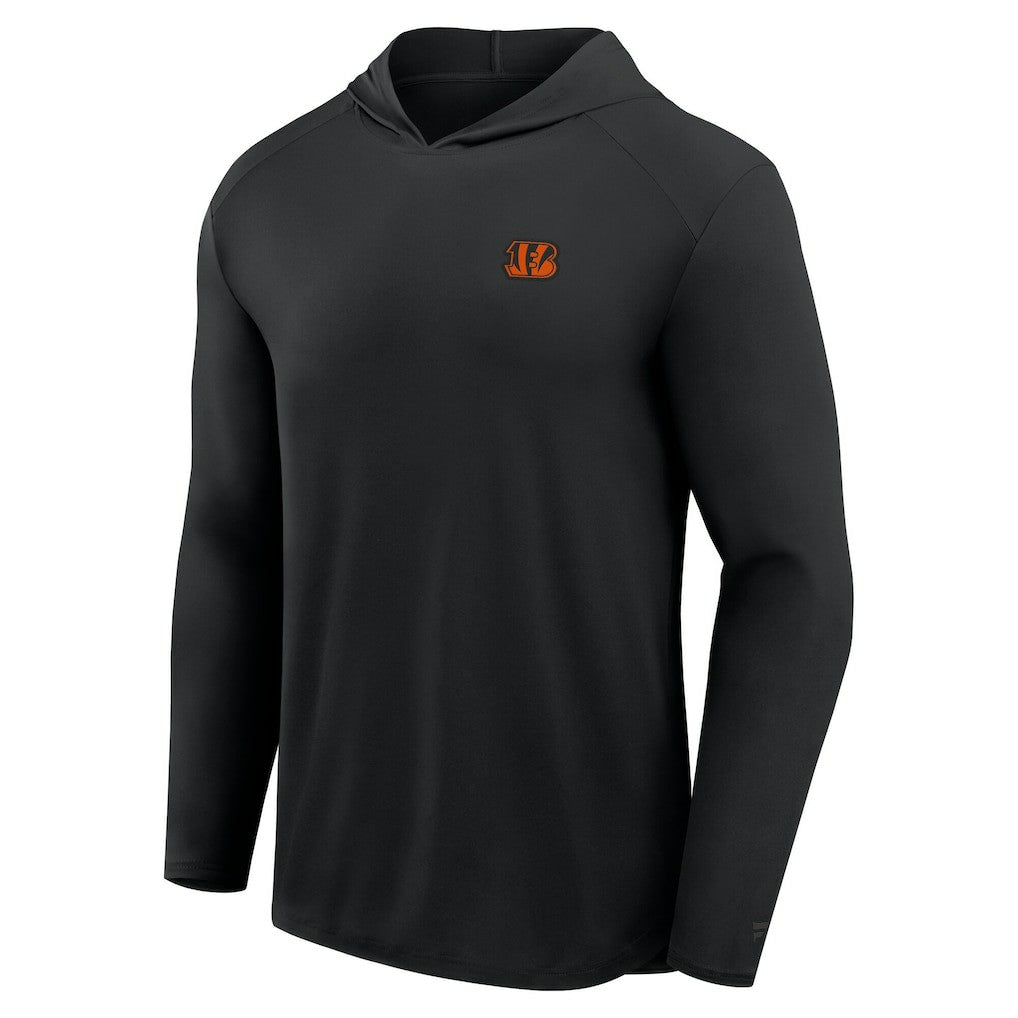 Cincinnati Bengals Front Office Power Mono Long Sleeve Hoodie T-Shirt | NFL New
