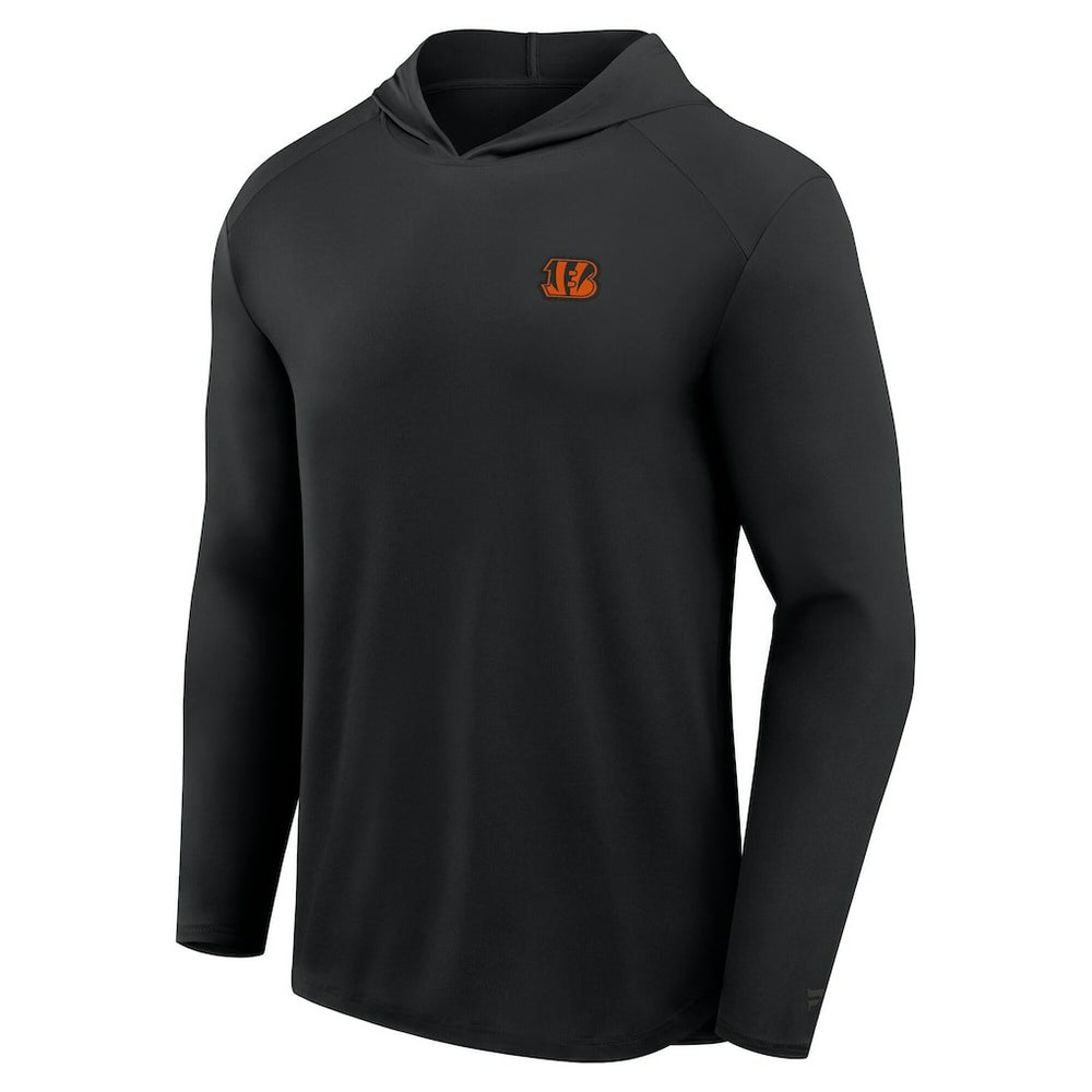 Cincinnati Bengals Front Office Power Mono Long Sleeve Hoodie T-Shirt | NFL New
