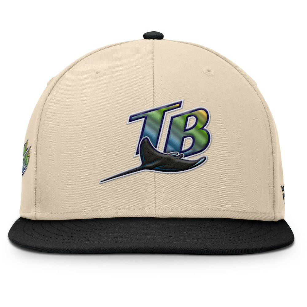 Tampa Bay Rays Fanatics Cooperstown Collection Bounder Snapback Hat - MLB Hats