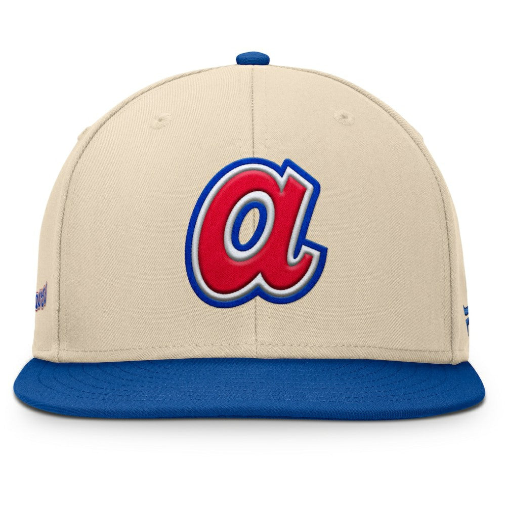 Atlanta Braves Fanatics Cooperstown Collection Bounder Snapback Hat - MLB Hats
