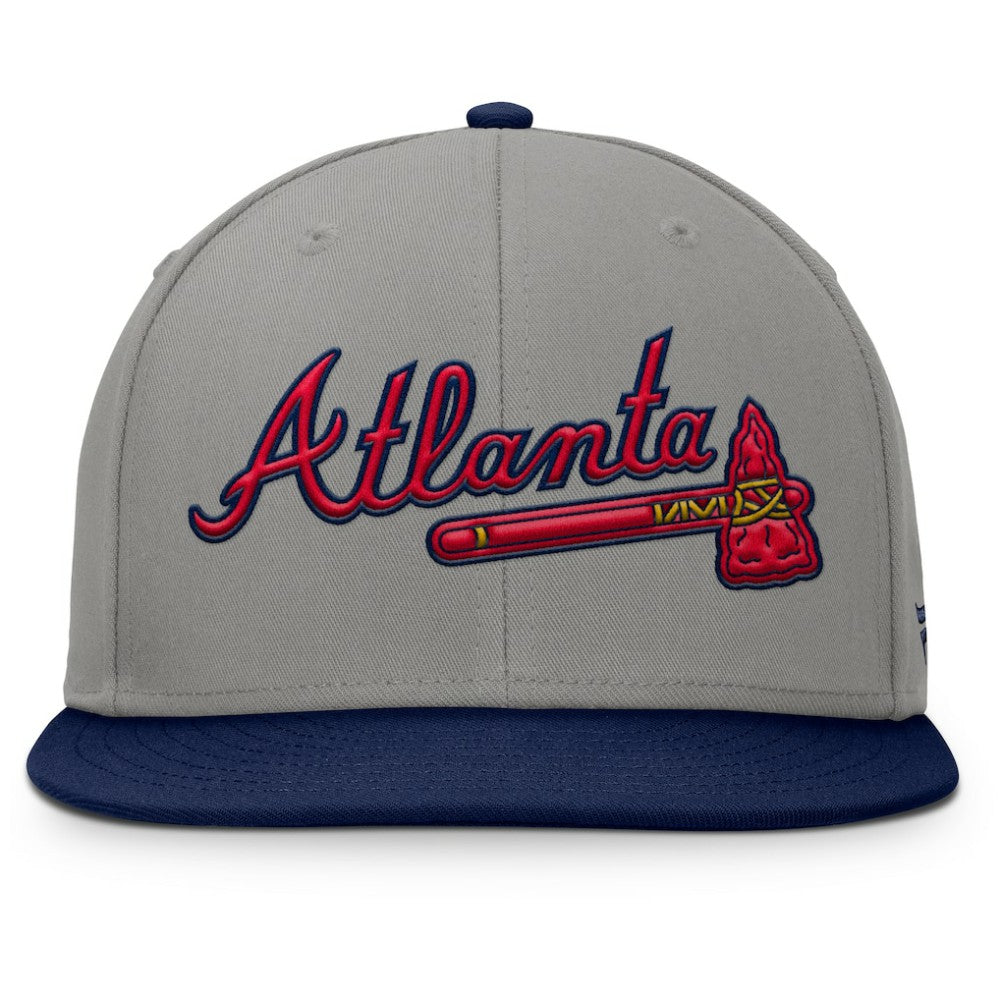 Atlanta Braves Fanatics Clubhouse Dugout Fitted Hat - MLB Hats