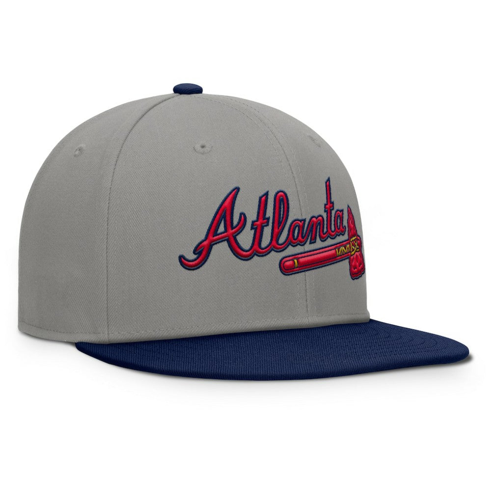 Atlanta Braves Fanatics Clubhouse Dugout Fitted Hat - MLB Hats