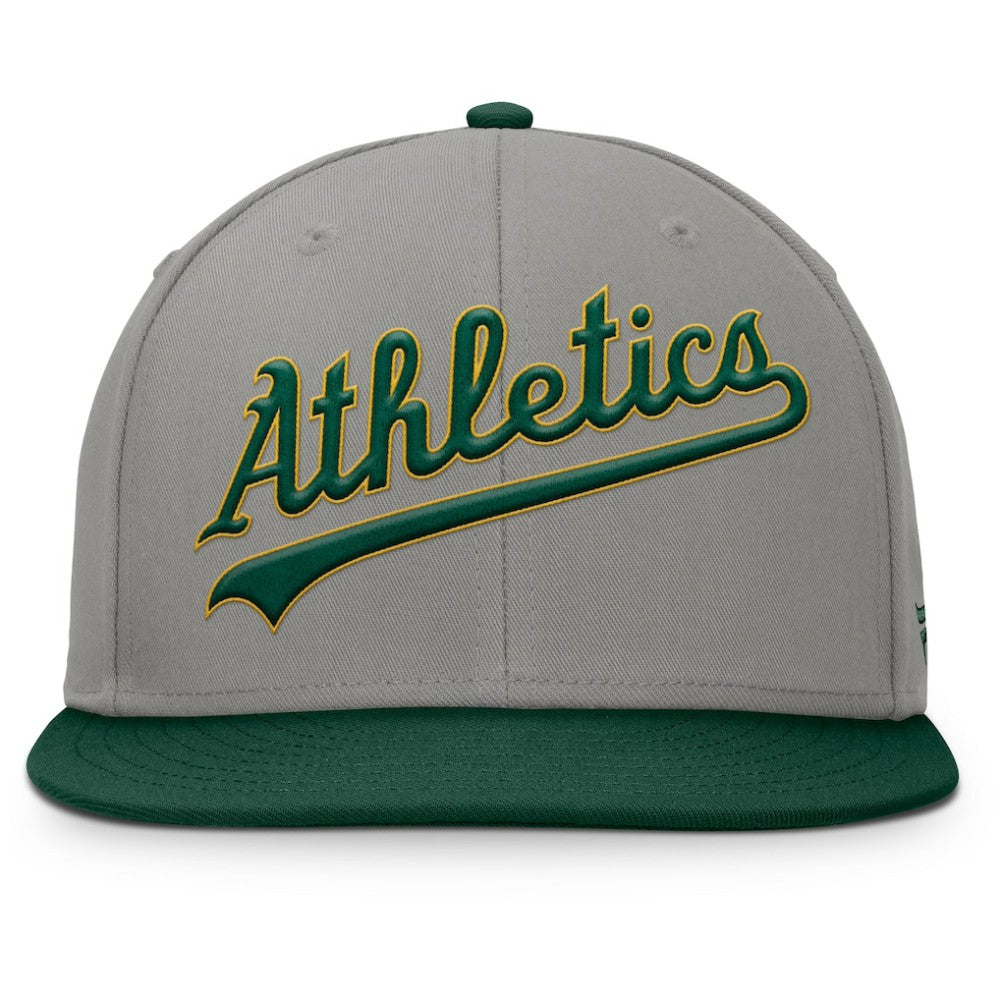 Athletics Fanatics Clubhouse Dugout Fitted Hat - MLB Hats