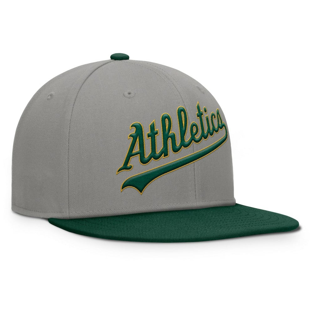 Athletics Fanatics Clubhouse Dugout Fitted Hat - MLB Hats