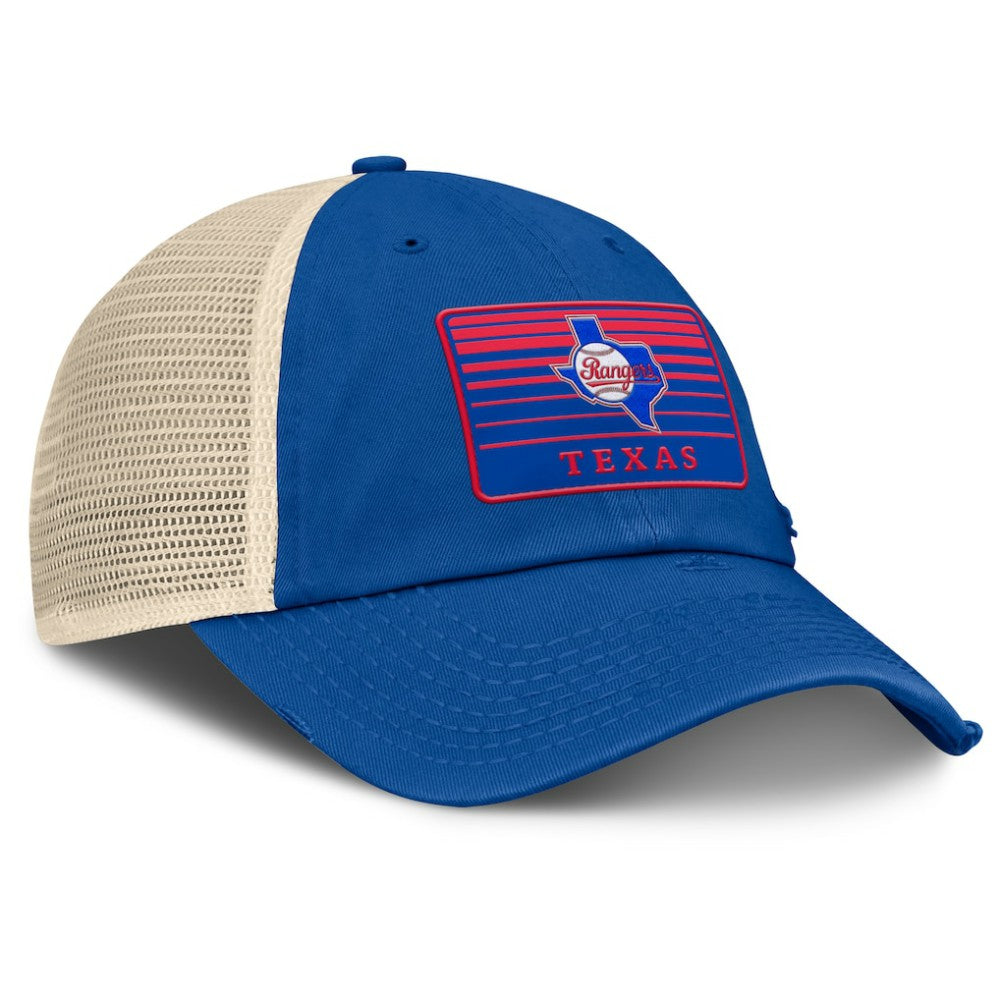 Texas Rangers Fanatics Cooperstown Collection Eastbound Mesh Adjustable Hat - MLB Hats