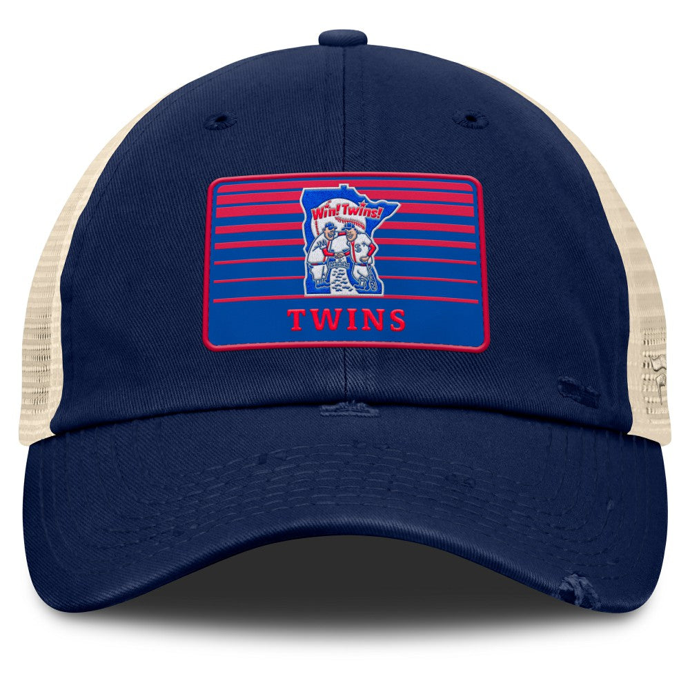 Minnesota Twins Fanatics Cooperstown Collection Eastbound Mesh Adjustable Hat - MLB Hats