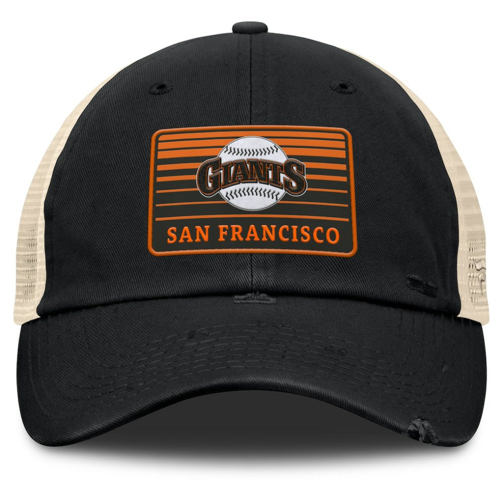 San Francisco Giants Fanatics Cooperstown Collection Eastbound Mesh Adjustable Hat - MLB Hats