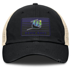 Tampa Bay Rays Fanatics Cooperstown Collection Eastbound Mesh Adjustable Hat - MLB Hats