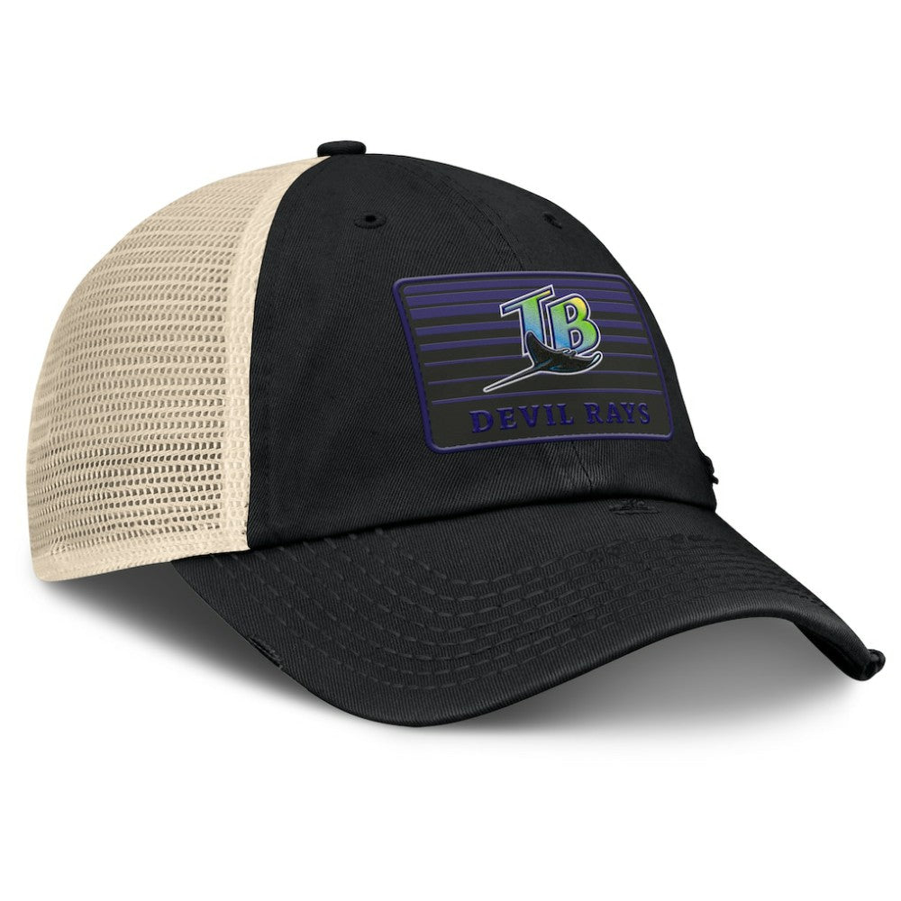 Tampa Bay Rays Fanatics Cooperstown Collection Eastbound Mesh Adjustable Hat - MLB Hats