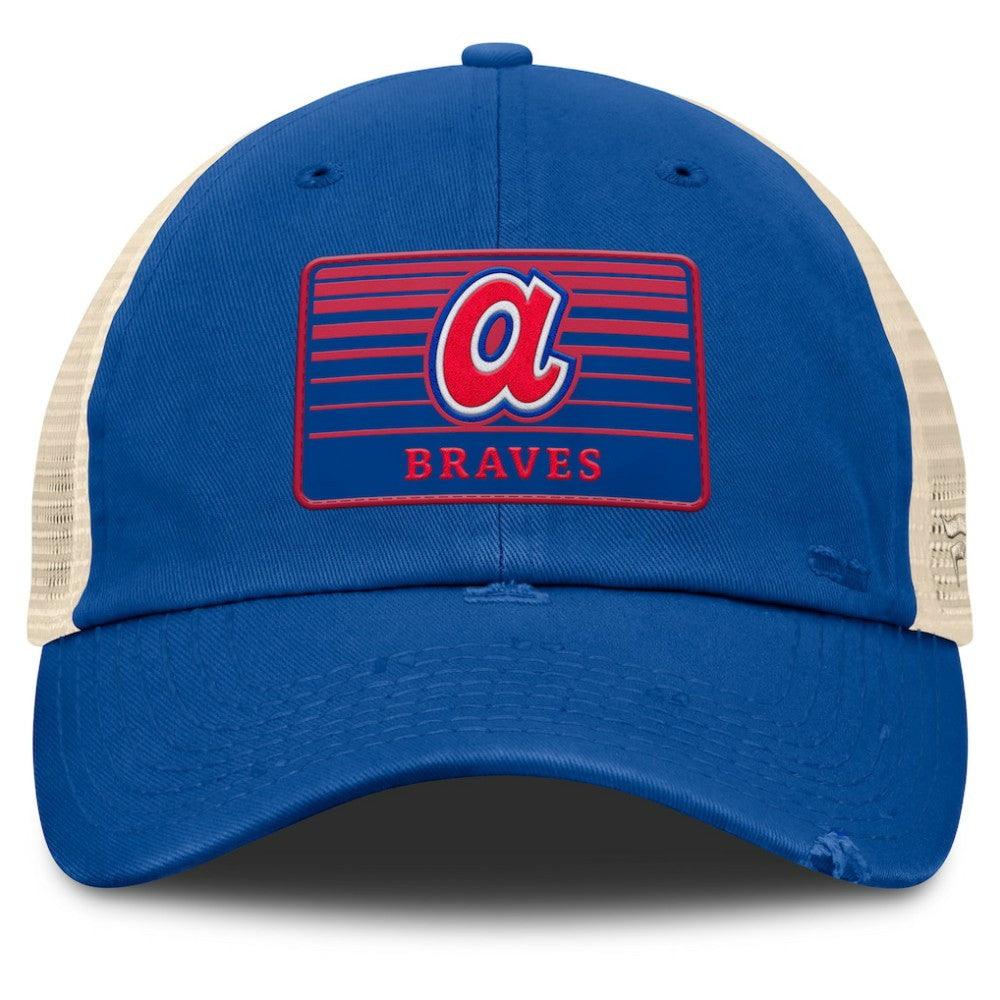 Atlanta Braves Fanatics Cooperstown Collection Eastbound Mesh Adjustable Hat - MLB Hats