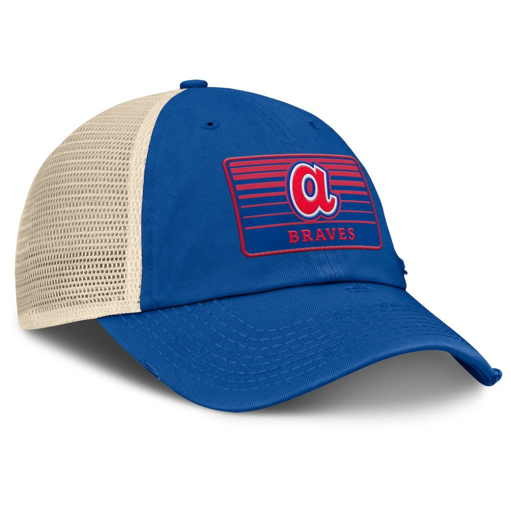 Atlanta Braves Fanatics Cooperstown Collection Eastbound Mesh Adjustable Hat - MLB Hats