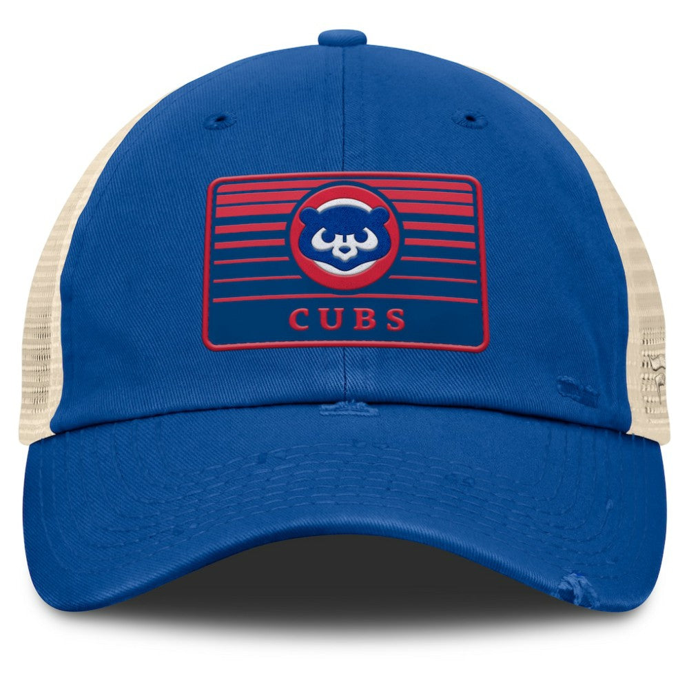 Chicago Cubs Fanatics Cooperstown Collection Eastbound Mesh Adjustable Hat - MLB Hats