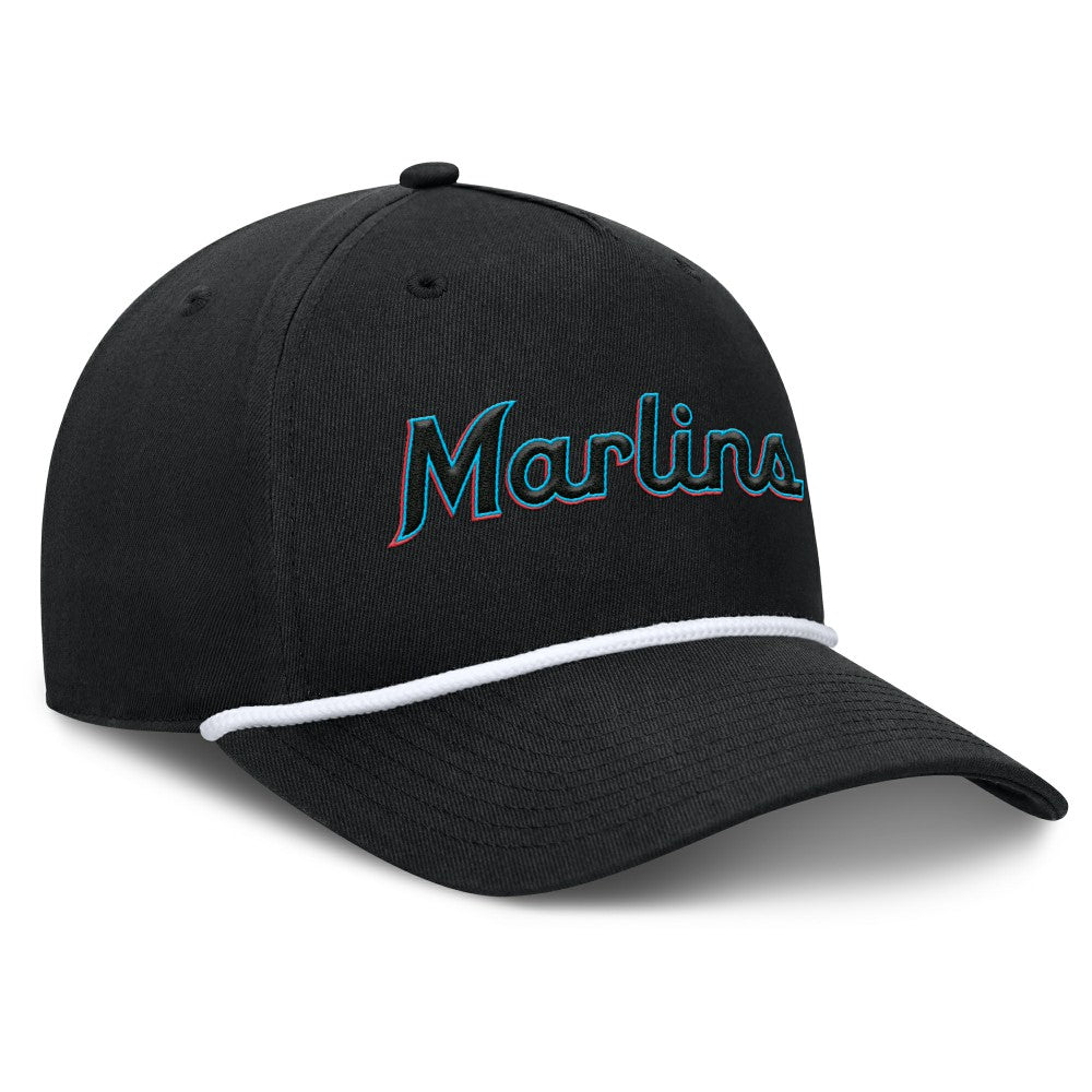Miami Marlins Fanatics Clubhouse Foul Ball A-Frame Adjustable Hat - MLB Hats