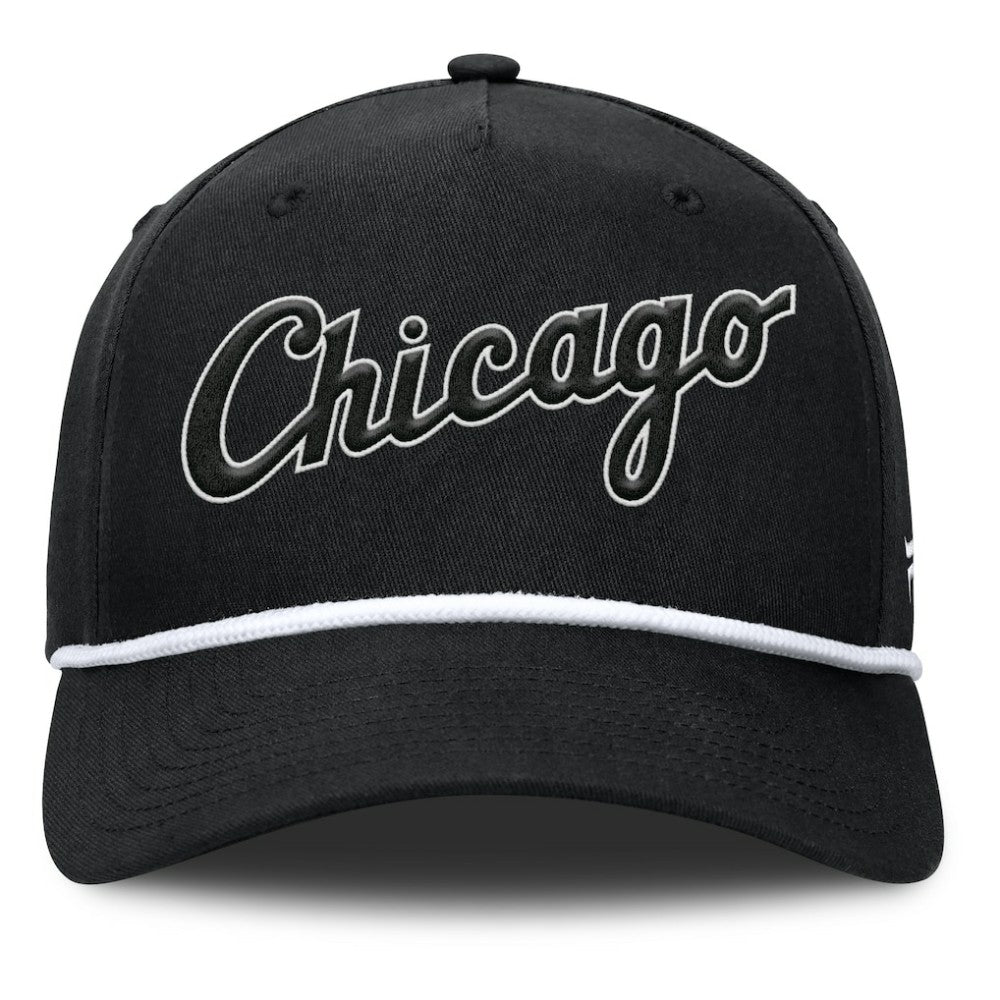 Chicago White Sox Fanatics Clubhouse Foul Ball A-Frame Adjustable Hat - MLB Hats