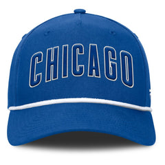Chicago Cubs Fanatics Clubhouse Foul Ball A-Frame Adjustable Hat - MLB Hats