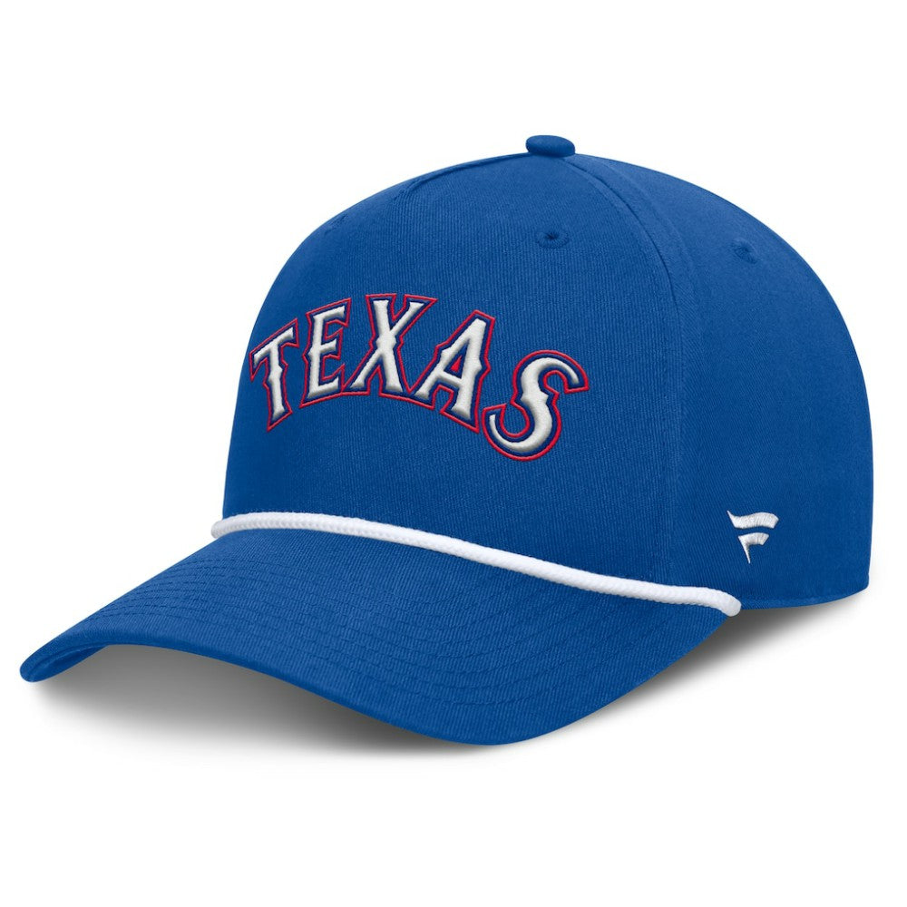 Texas Rangers Fanatics Clubhouse Foul Ball A-Frame Adjustable Hat - MLB Hats