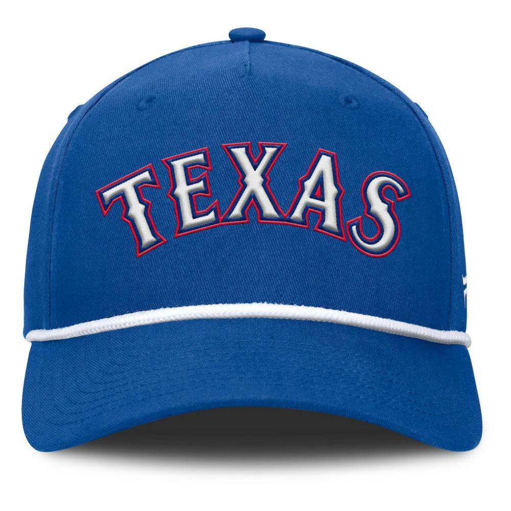 Texas Rangers Fanatics Clubhouse Foul Ball A-Frame Adjustable Hat - MLB Hats