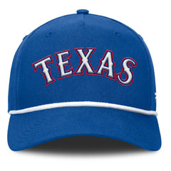 Texas Rangers Fanatics Clubhouse Foul Ball A-Frame Adjustable Hat - MLB Hats