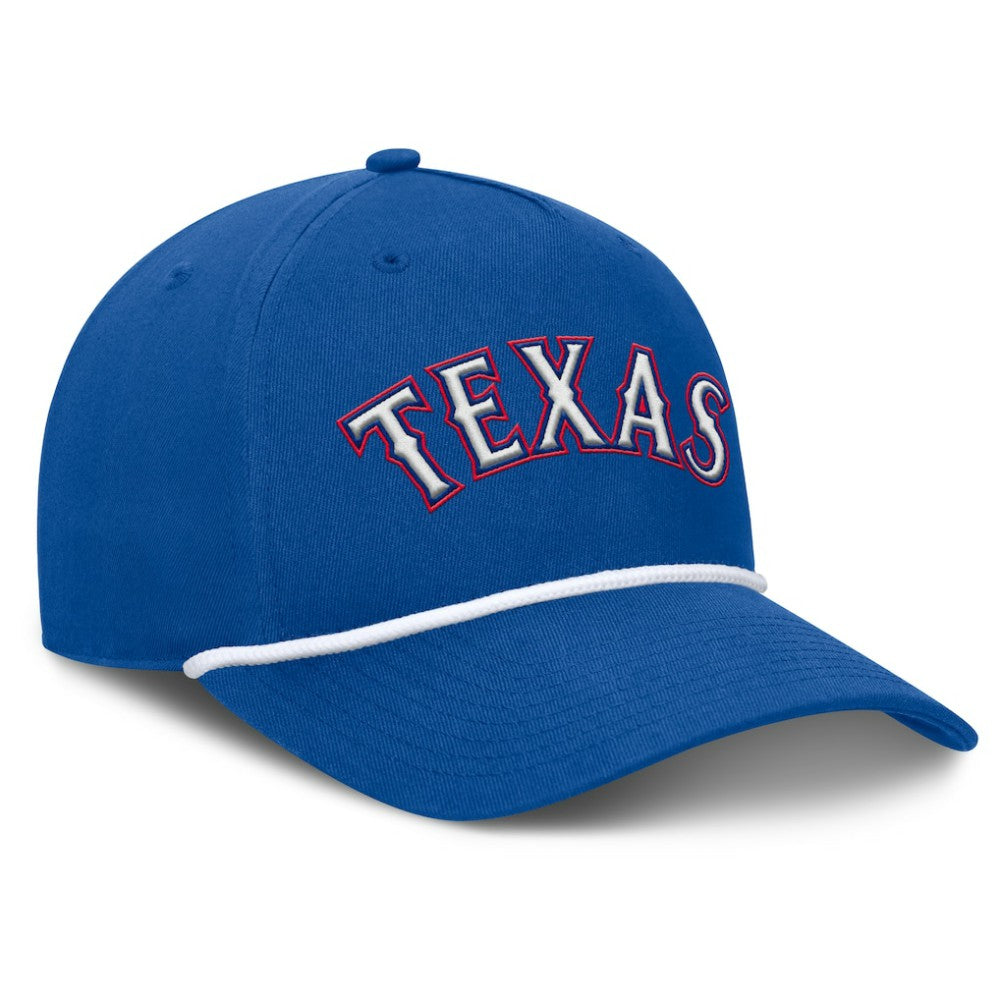 Texas Rangers Fanatics Clubhouse Foul Ball A-Frame Adjustable Hat - MLB Hats