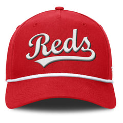 Cincinnati Reds Fanatics Clubhouse Foul Ball A-Frame Adjustable Hat - MLB Hats