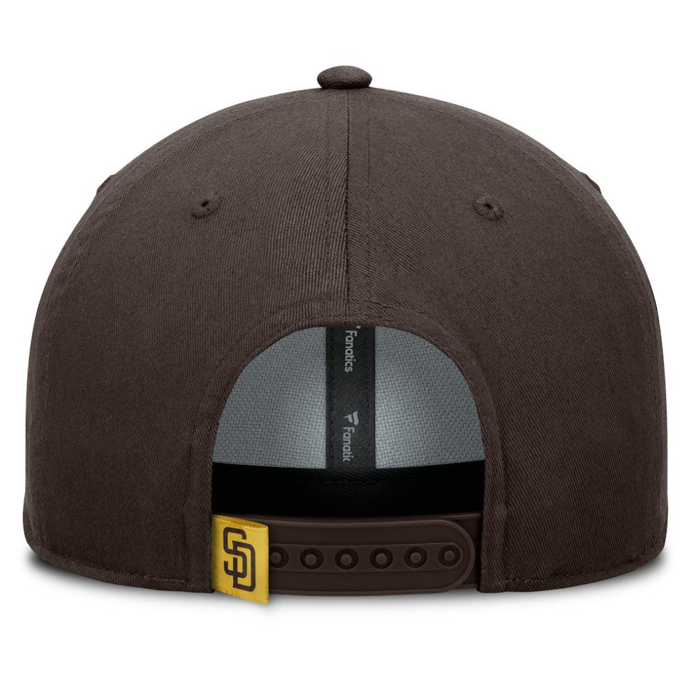 San Diego Padres Fanatics Clubhouse Foul Ball A-Frame Adjustable Hat - MLB Hats