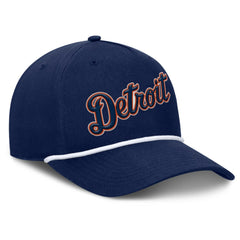 Detroit Tigers Fanatics Clubhouse Foul Ball A-Frame Adjustable Hat - MLB Hats