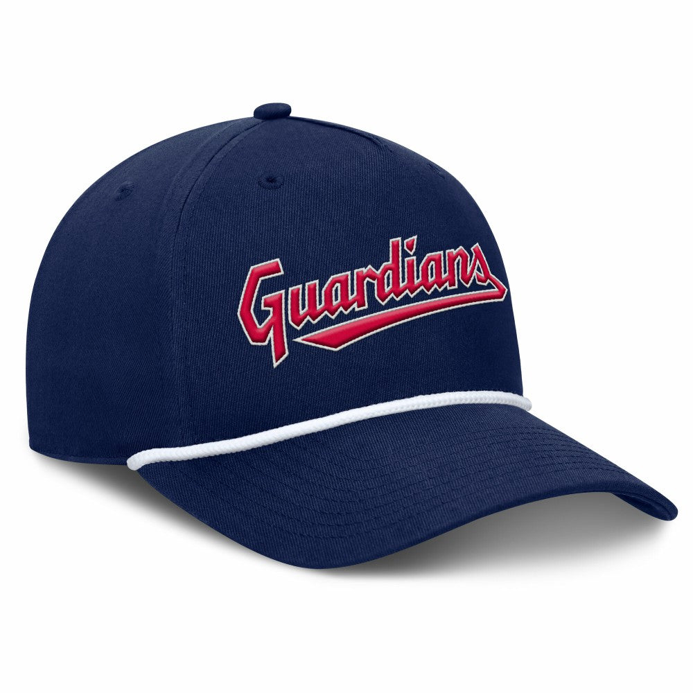 Cleveland Guardians Fanatics Clubhouse Foul Ball A-Frame Adjustable Hat - MLB Hats