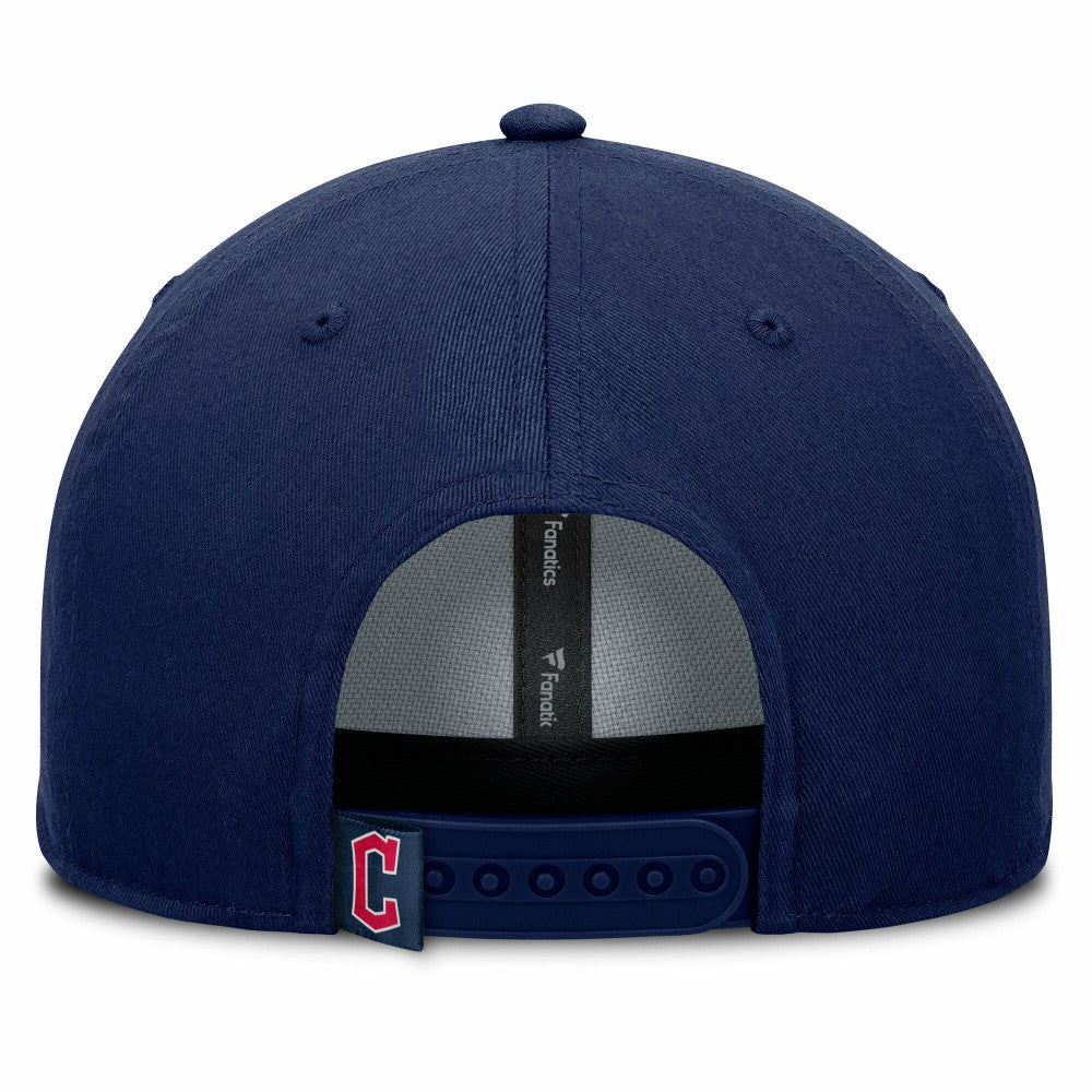 Cleveland Guardians Fanatics Clubhouse Foul Ball A-Frame Adjustable Hat - MLB Hats
