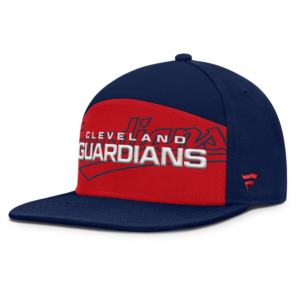 Cleveland Guardians Fanatics Clubhouse Splitter Snapback Hat - MLB Hats