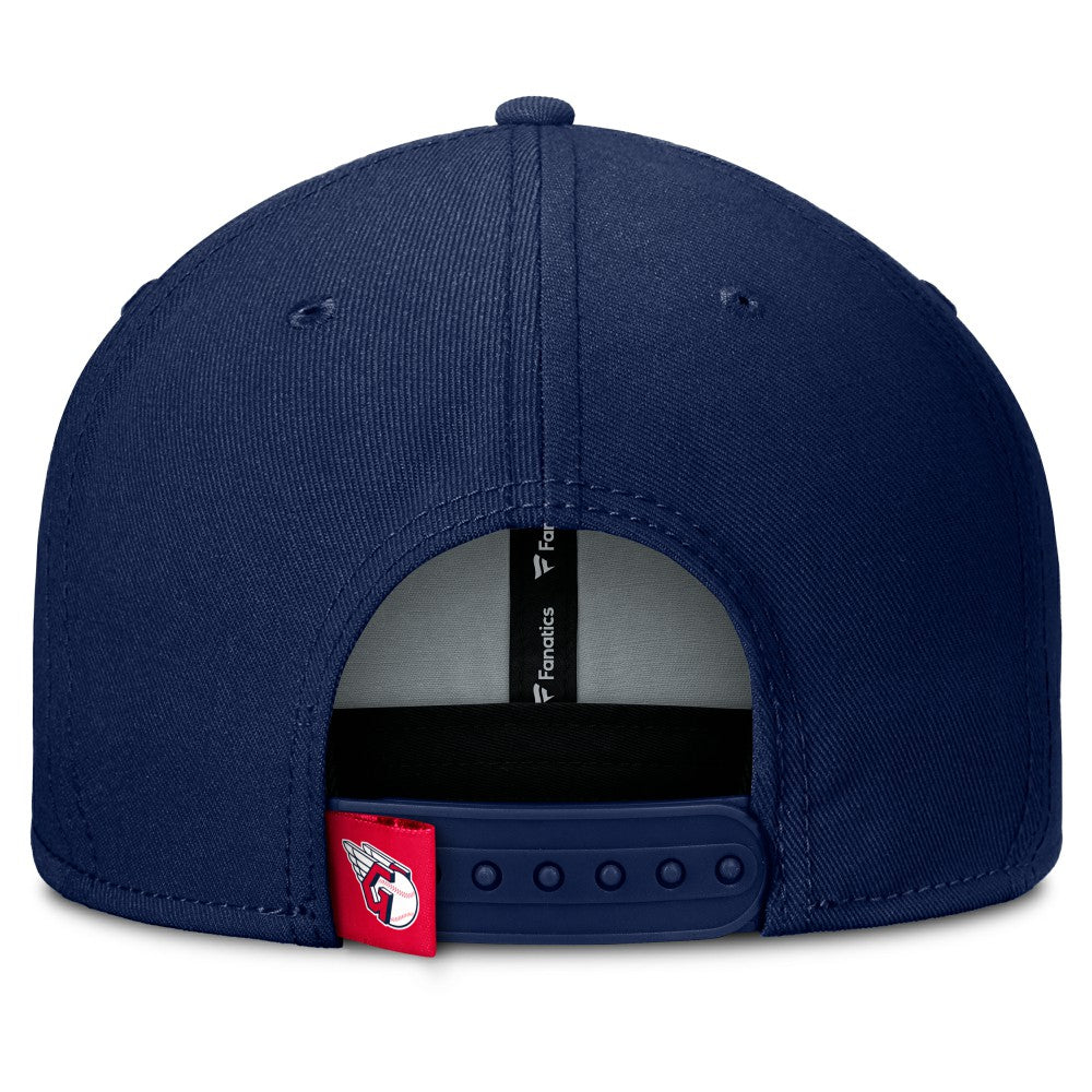 Cleveland Guardians Fanatics Clubhouse Splitter Snapback Hat - MLB Hats