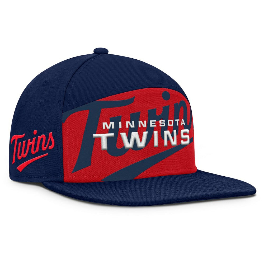 Minnesota Twins Fanatics Clubhouse Splitter Snapback Hat - MLB Hats