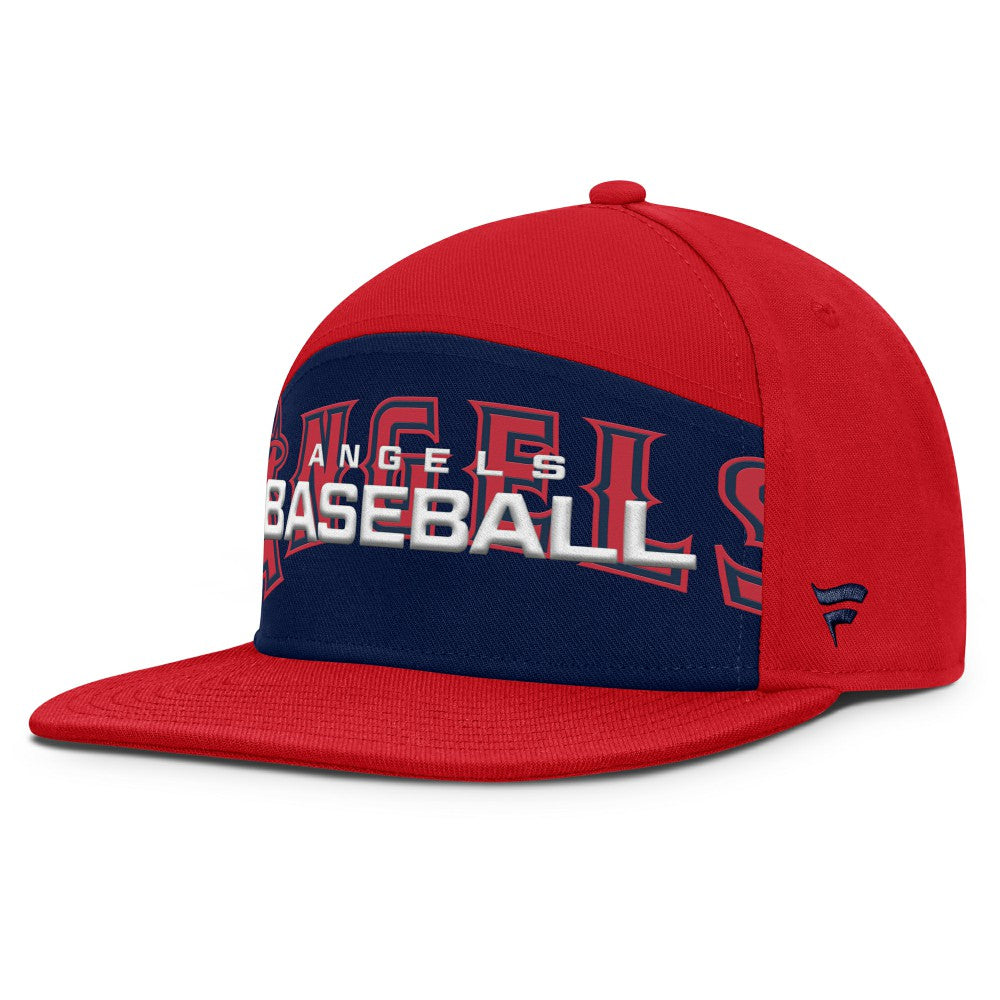 Los Angeles Angels Fanatics Clubhouse Splitter Snapback Hat - MLB Hats