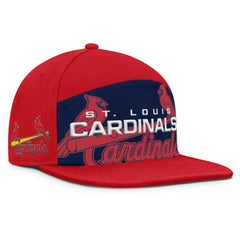 St. Louis Cardinals Fanatics Clubhouse Splitter Snapback Hat - MLB Hats
