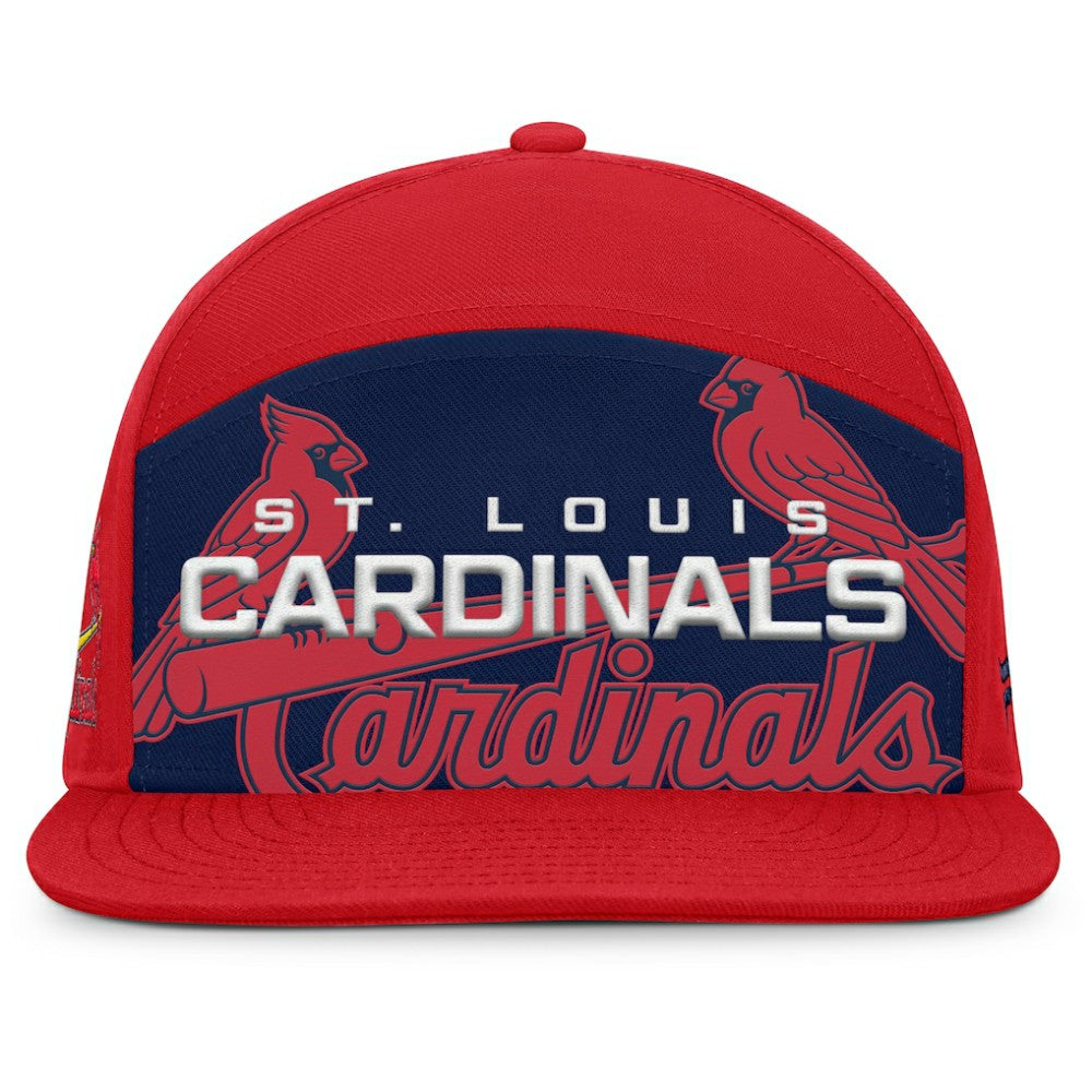 St. Louis Cardinals Fanatics Clubhouse Splitter Snapback Hat - MLB Hats