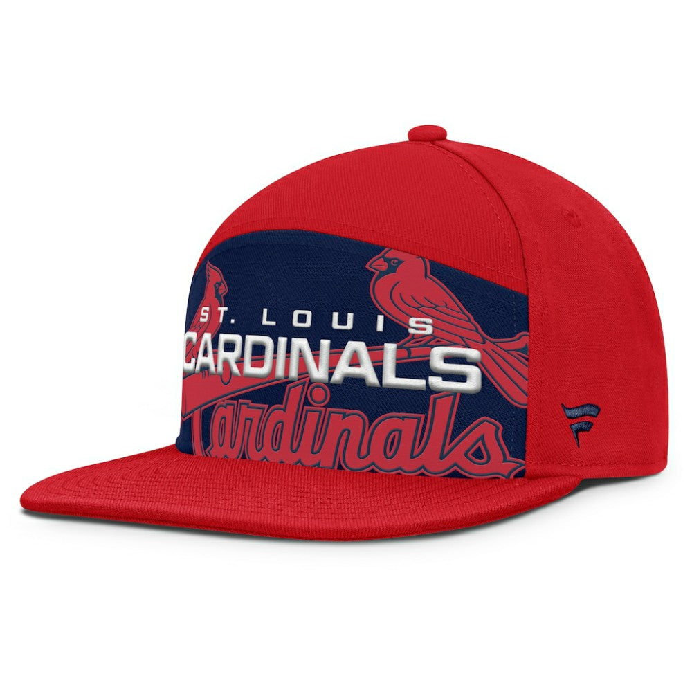 St. Louis Cardinals Fanatics Clubhouse Splitter Snapback Hat - MLB Hats