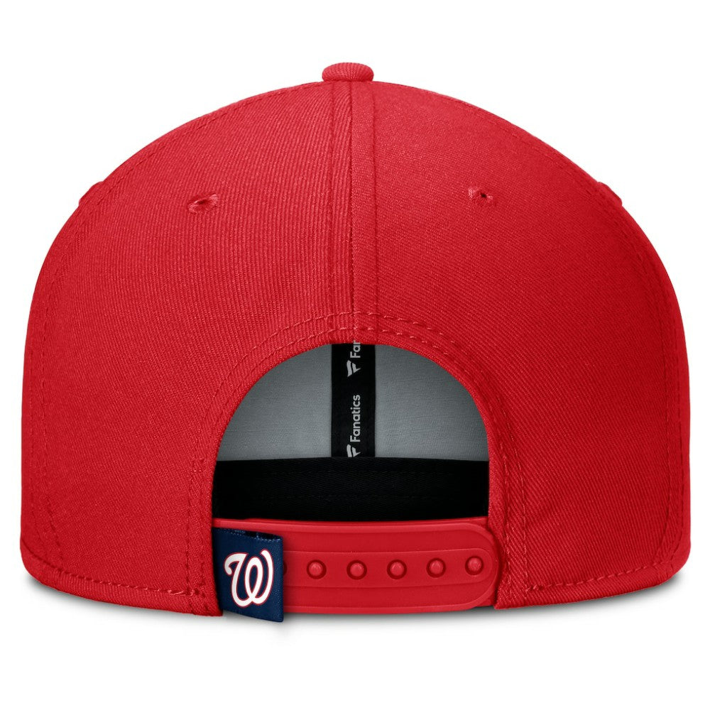 Washington Nationals Fanatics Clubhouse Splitter Snapback Hat - MLB Hats