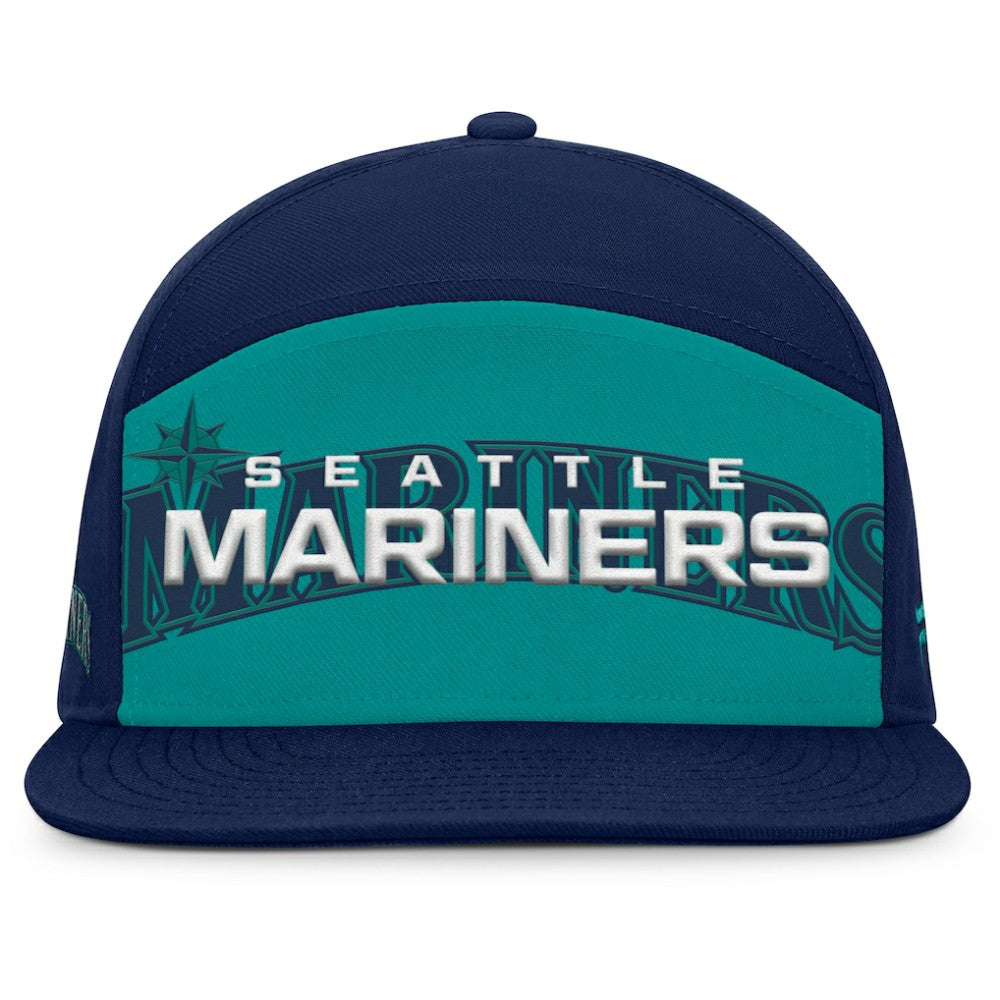 Seattle Mariners Fanatics Clubhouse Splitter Snapback Hat - MLB Hats