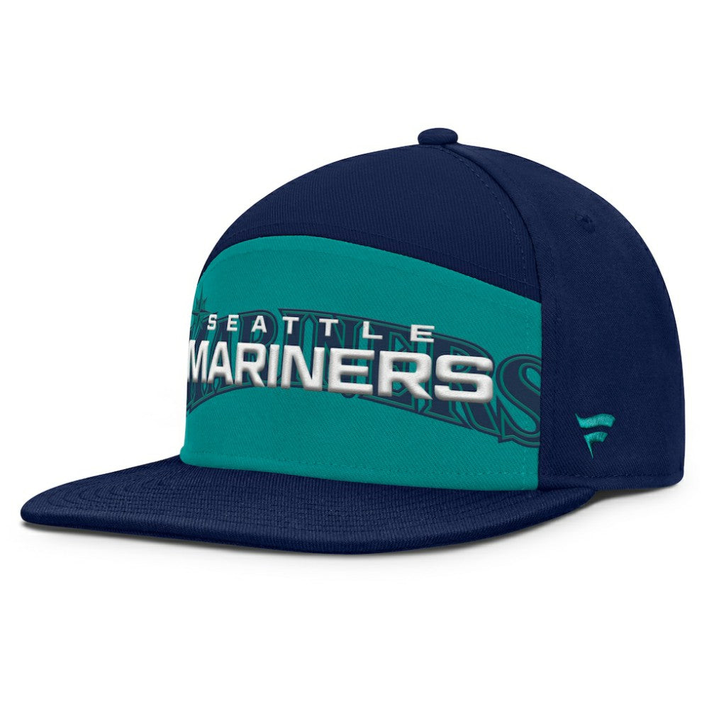 Seattle Mariners Fanatics Clubhouse Splitter Snapback Hat - MLB Hats