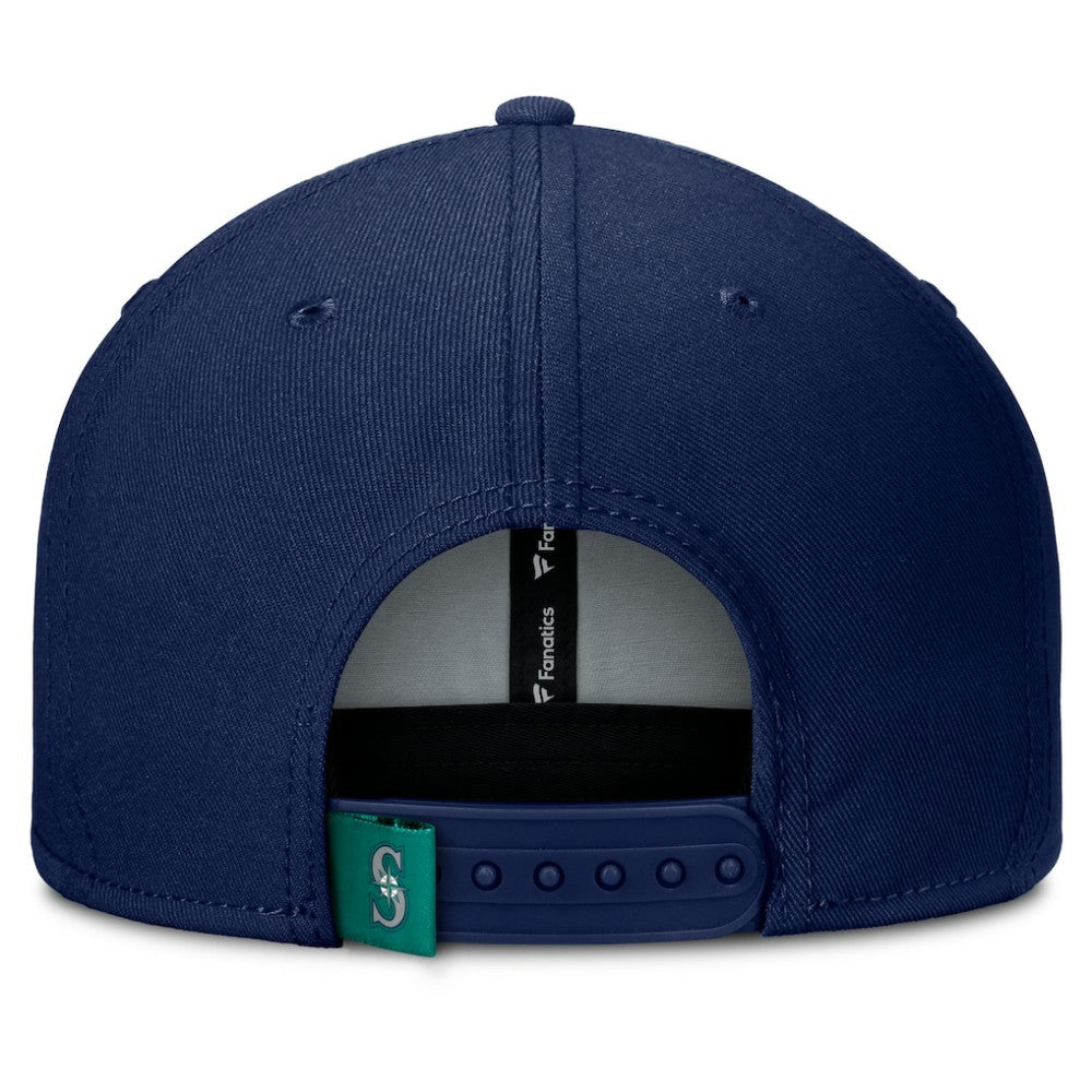 Seattle Mariners Fanatics Clubhouse Splitter Snapback Hat - MLB Hats