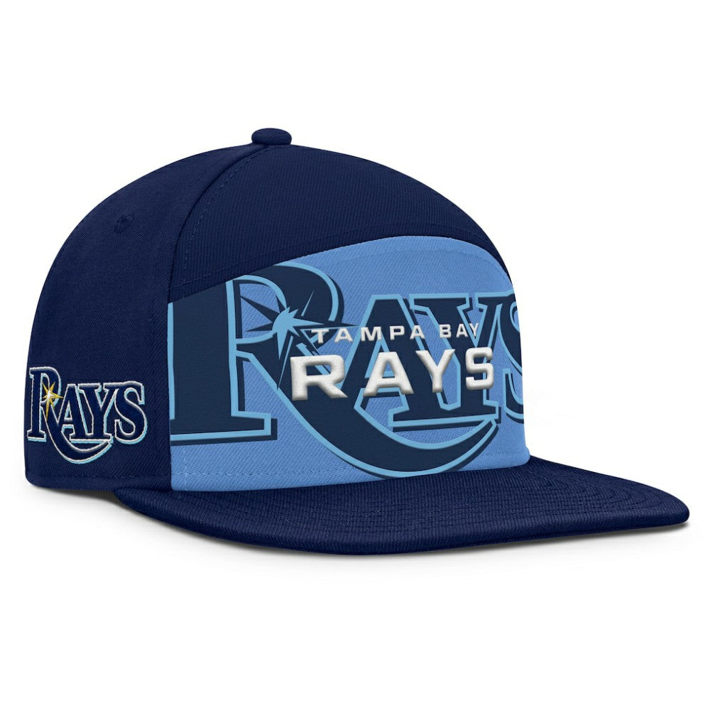 Tampa Bay Rays Fanatics Clubhouse Splitter Snapback Hat - MLB Hats