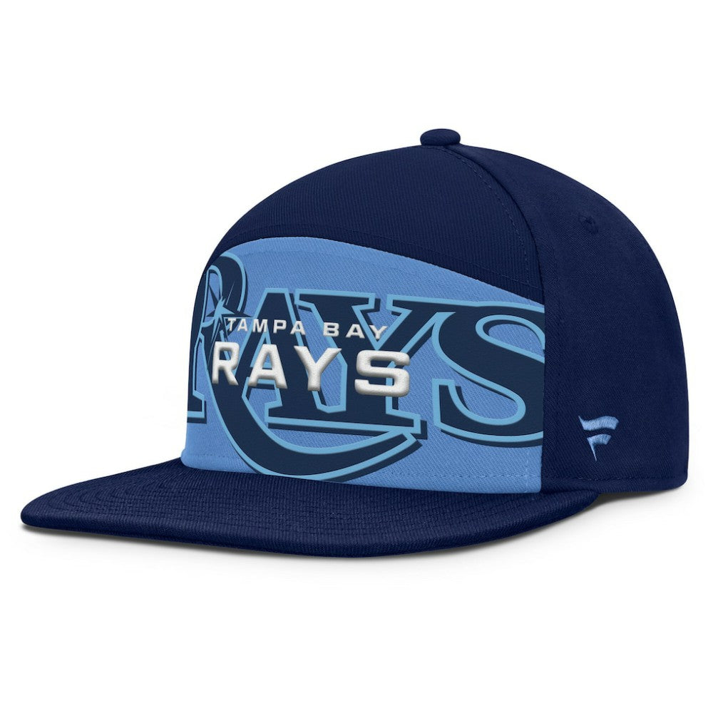 Tampa Bay Rays Fanatics Clubhouse Splitter Snapback Hat - MLB Hats