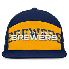 Milwaukee Brewers Fanatics Clubhouse Splitter Snapback Hat - MLB Hats