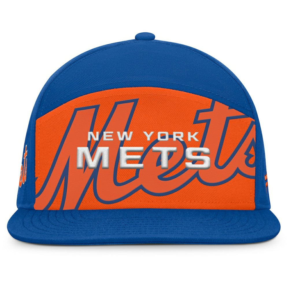New York Mets Fanatics Clubhouse Splitter Snapback Hat - MLB Hats