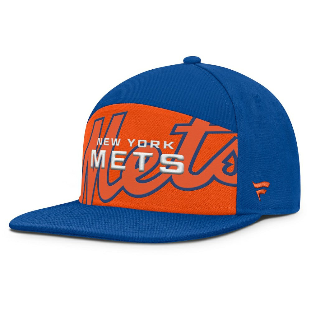 New York Mets Fanatics Clubhouse Splitter Snapback Hat - MLB Hats