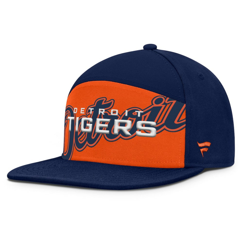 Detroit Tigers Fanatics Clubhouse Splitter Snapback Hat - MLB Hats