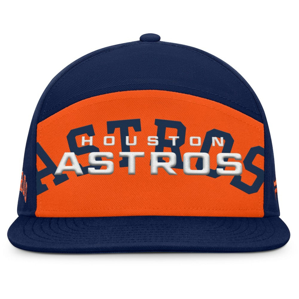 Houston Astros Fanatics Clubhouse Splitter Snapback Hat - MLB Hats